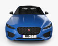 Jaguar XE Reims Edition 2022 3Dモデル front view