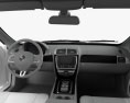 Jaguar XK Convertibile con interni 2011 Modello 3D dashboard