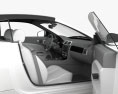 Jaguar XK Cabriolet mit Innenraum 2011 3D-Modell