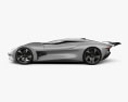 Jaguar Vision Gran Turismo coupé 2020 3D-Modell Seitenansicht