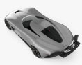 Jaguar Vision Gran Turismo coupé 2020 Modello 3D vista dall'alto