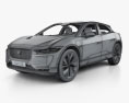 Jaguar I-Pace EV400 HSE with HQ interior and engine 2022 3d model wire render