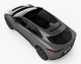 Jaguar I-Pace EV400 HSE HQインテリアと とエンジン 2019 3Dモデル top view
