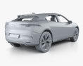 Jaguar I-Pace EV400 HSE HQインテリアと とエンジン 2019 3Dモデル