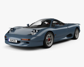 Jaguar XJR-15 1994 3D model