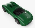 Jaguar C-Type Continuation 2022 3d model top view