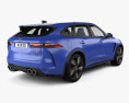 Jaguar F-Pace SVR 2020 3D модель back view