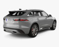 Jaguar F-Pace R-Dynamic 2020 3D 모델  back view