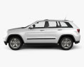 Jeep Grand Cherokee 2014 3d model side view