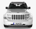 Jeep Liberty (Cherokee) 2013 3d model front view