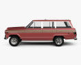 Jeep Wagoneer 1978 3d model side view