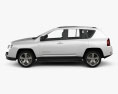 Jeep Compass 2014 3d model side view
