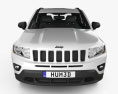 Jeep Compass 2014 3d model front view
