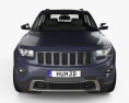 Jeep Grand Cherokee Overland 2017 3d model front view