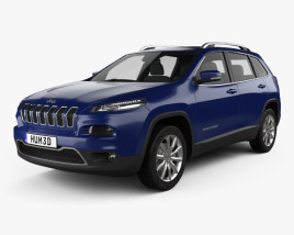 Jeep Cherokee Limited 2017 3D model
