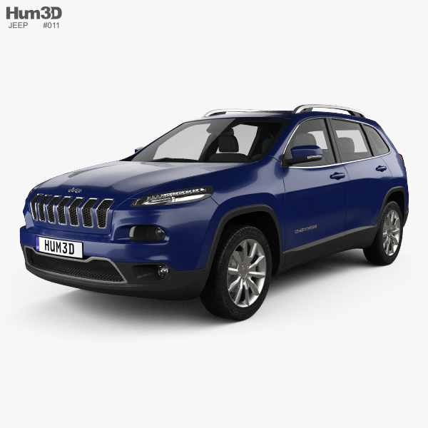 Jeep Cherokee Limited 2017 3D model