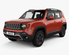 Jeep Renegade Trailhawk 2018 3D-Modell