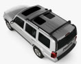 Jeep Commander (XK) Limited 2010 3d model top view