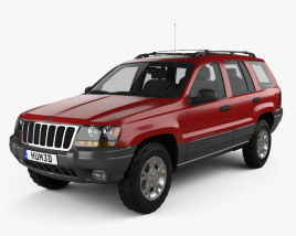 Jeep Grand Cherokee (WJ) 2004 Modello 3D