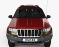 Jeep Grand Cherokee (WJ) 2004 3d model front view