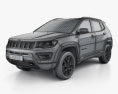Jeep Compass Trailhawk (Latam) 2021 3d model wire render