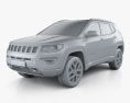 Jeep Compass Trailhawk (Latam) 2021 3d model clay render