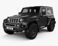 Jeep Wrangler Project Kahn JC300 Chelsea Black Hawk 2-door 2019 3d model