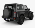 Jeep Wrangler Project Kahn JC300 Chelsea Black Hawk 2도어 2019 3D 모델  back view