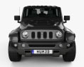 Jeep Wrangler Project Kahn JC300 Chelsea Black Hawk 2도어 2019 3D 모델  front view