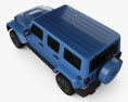 Jeep Wrangler Unlimited Polar Edition 2017 3d model top view