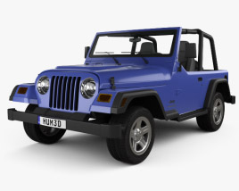 Jeep Wrangler TJ 2000 3D model