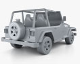 Jeep Wrangler TJ 2000 3d model
