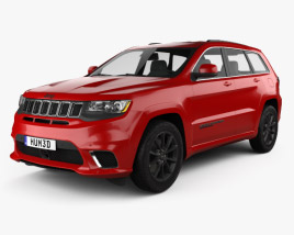 Jeep Grand Cherokee (WK2) TrackHawk 2020 3D model