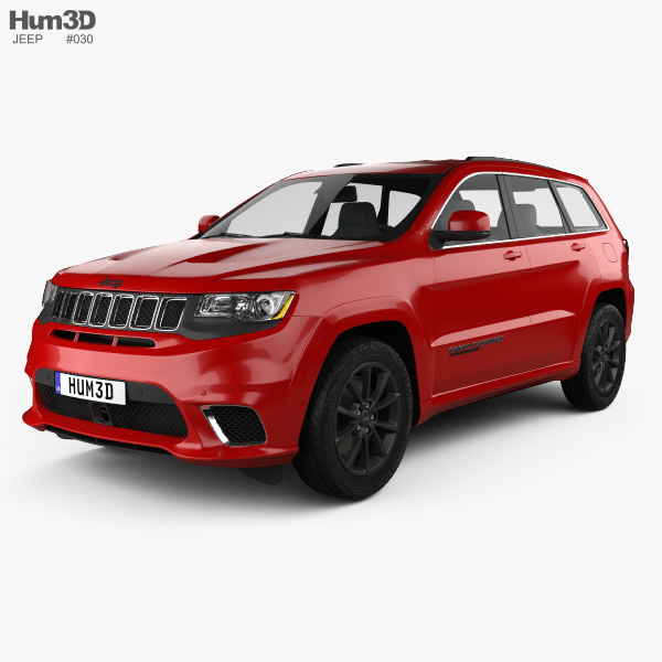 Jeep Grand Cherokee (WK2) TrackHawk 2020 3D model