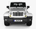 Jeep Wrangler Unlimited Sahara 2017 3d model front view