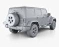 Jeep Wrangler Unlimited Sahara 2017 3d model