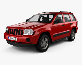 Jeep Grand Cherokee WK Laredo 2010 3D model