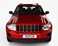 Jeep Grand Cherokee WK Laredo 2010 3d model front view
