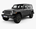 Jeep Wrangler Unlimited Sahara 2020 Modelo 3D