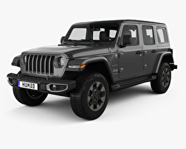Jeep Wrangler Unlimited Sahara 2020 3D model