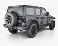 Jeep Wrangler Unlimited Sahara 2020 3d model