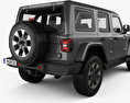 Jeep Wrangler Unlimited Sahara 2020 Modelo 3D