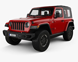 Jeep Wrangler Rubicon 2020 3D model