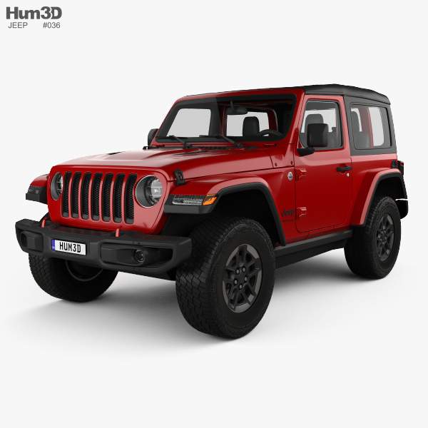 Jeep Wrangler Rubicon 2020 Modelo 3D