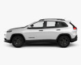 Jeep Cherokee Limited 2018 3d model side view