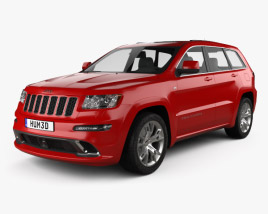 Jeep Grand Cherokee SRT8 2016 3D model