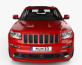 Jeep Grand Cherokee SRT8 2016 3d model front view