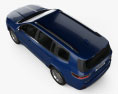 Jeep Commander Limited 2021 3d model top view