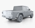 Jeep Gladiator (JT) Rubicon 2022 3d model