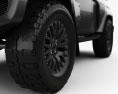 Jeep Wrangler Project Kahn JC300 Chelsea Black Hawk 2 puertas RHD con interior 2016 Modelo 3D